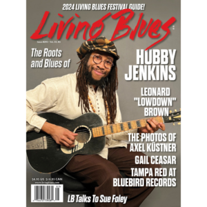 Living Blues magazine with Hubby Jenkins on the cover